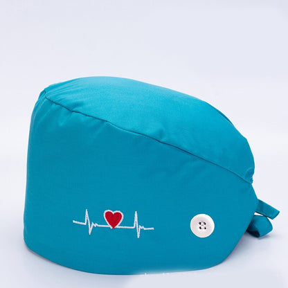 Calot chirurgical avec attache masque