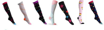 Chaussettes de compressions - anti-douleurs - soignants - infirmières - Pack 7 paires de chaussettes