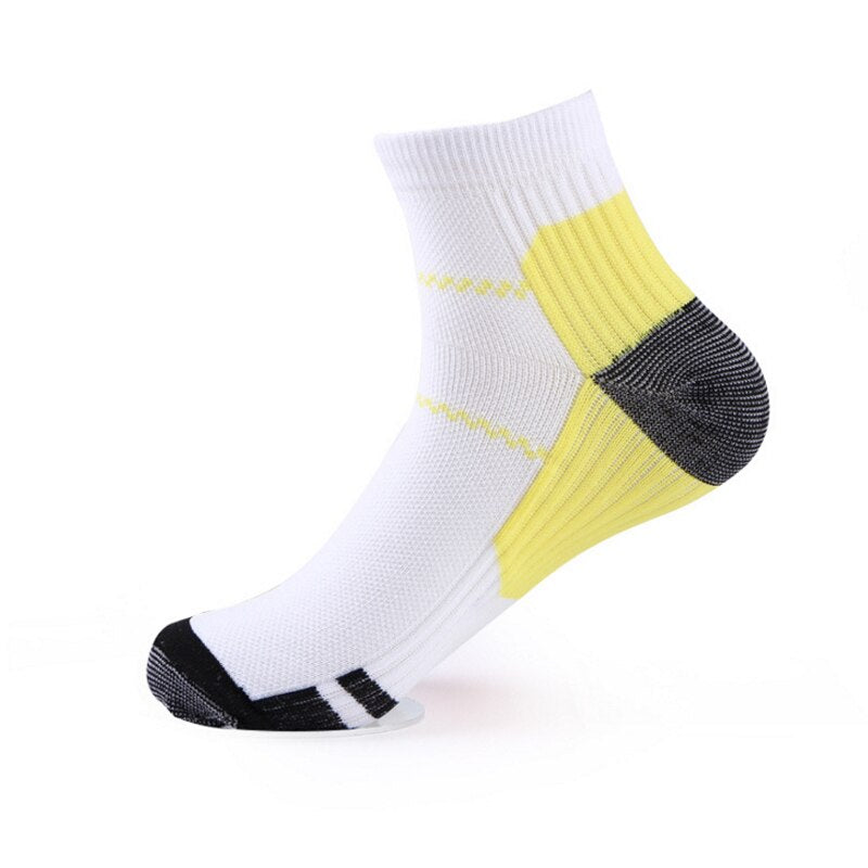 Chaussettes de compression médicale jaunes