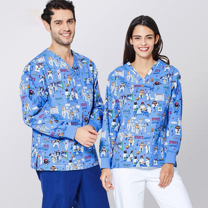 Blouse médicale - Vêtement santé mixte - manche longue