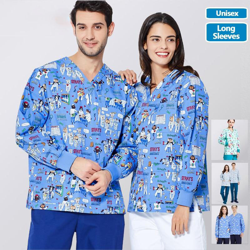 Blouse médicale - Vêtement santé mixte - manche longue