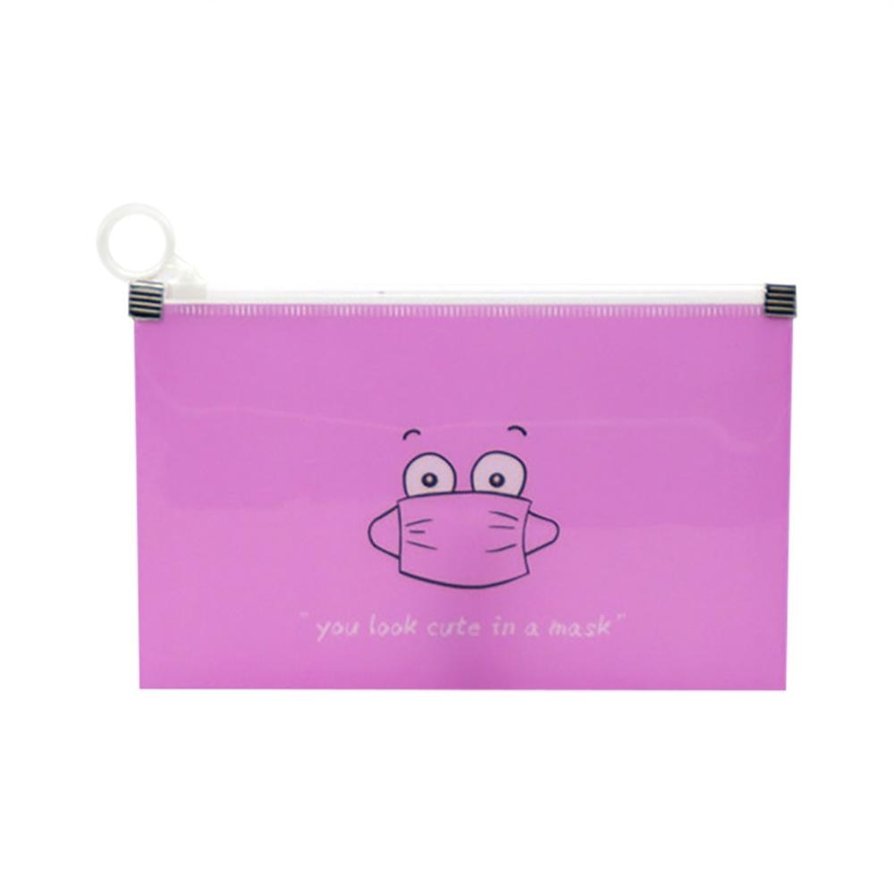 Sac à couvercle pour masques faciaux