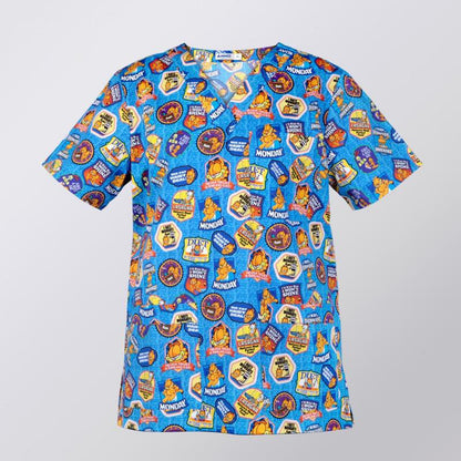 Blouse médicale - vêtement soignant mixte - haut - manche courte