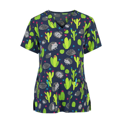 Blouse médicale - vêtement soignant mixte - haut - manche courte