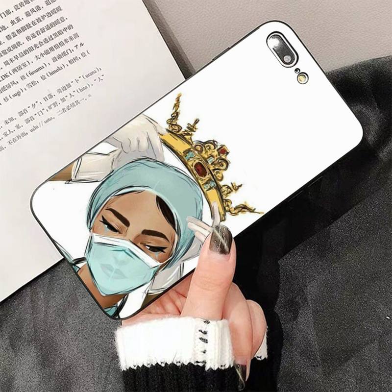 Coque de téléphone portable pour soignants