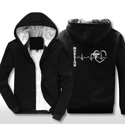 Veste d'hiver conçu pour soignants - infirmières