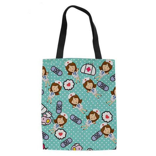 sac à main en lin infirmière