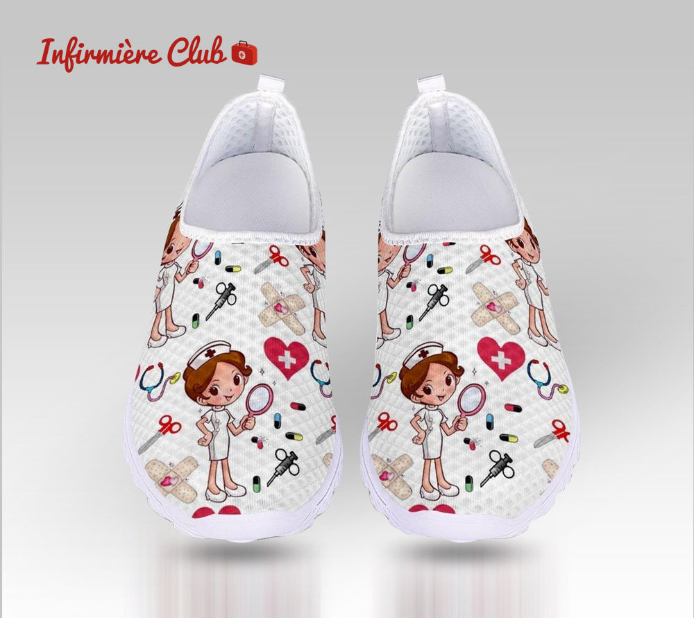 Chaussures confortables pour personnels soignants