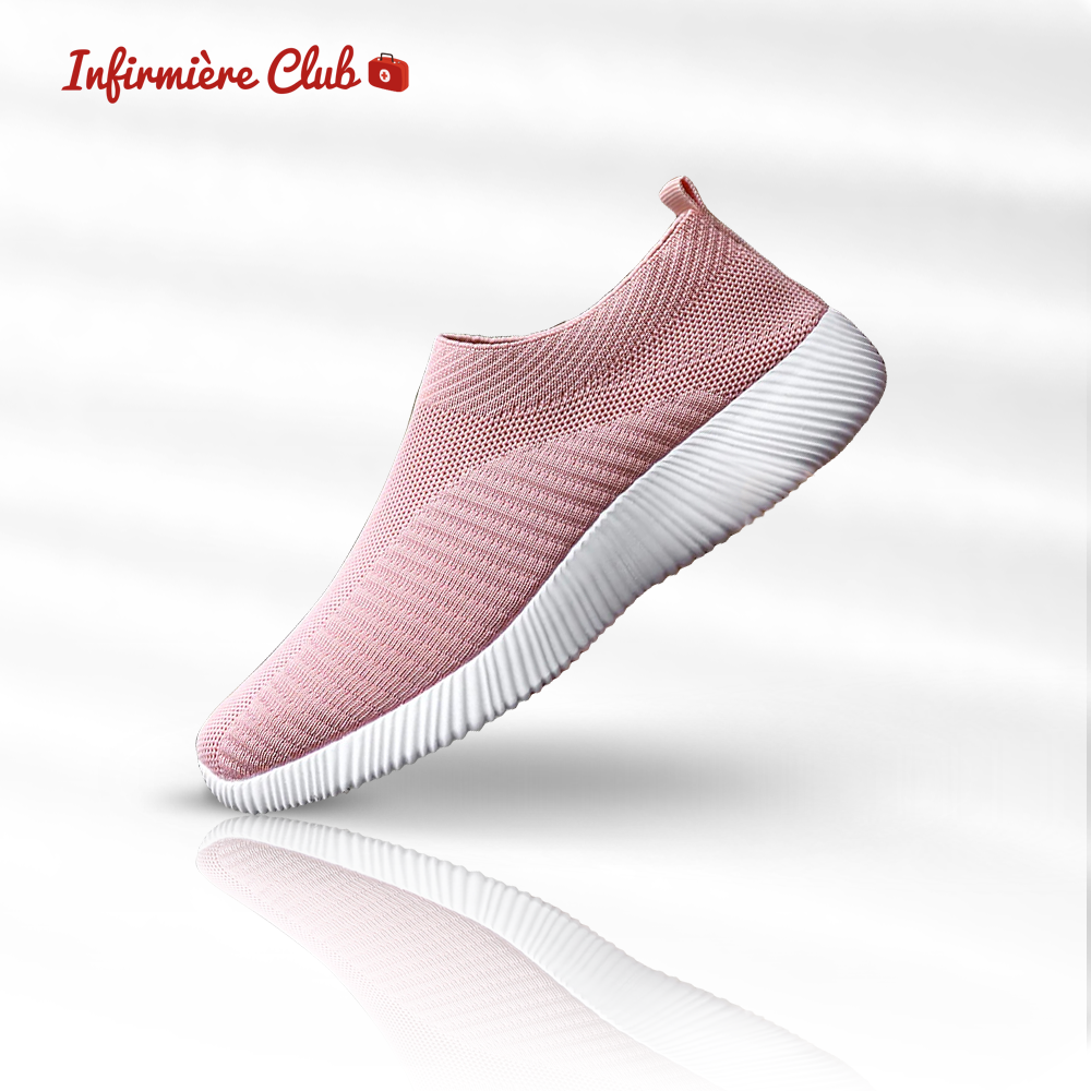 chaussures soignants légères rose