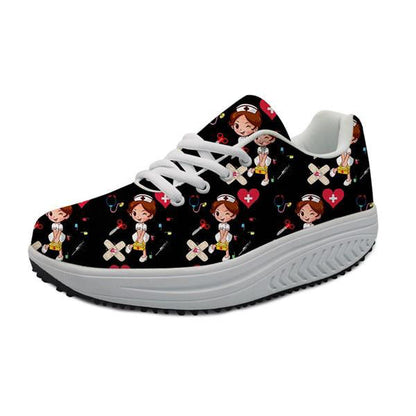 chaussures d'infirmières montantes